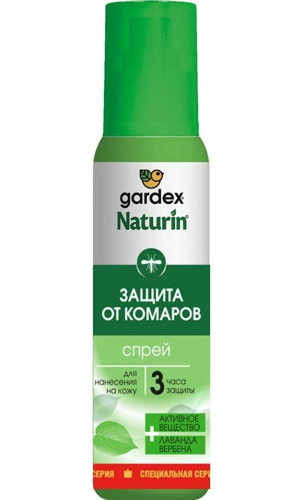 Спрей от комаров Gardex Naturin 4620089340710 110 мл