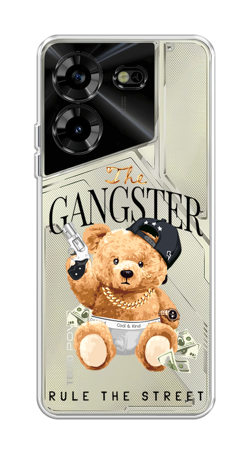 

Чехол на Tecno Pova 5 "The Gangster", Бежевый;серый;черный, 303950-6