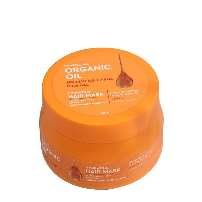 Маска для волос Professional Organic Oil облепиховая, увлажнение и гладкость, 270мл