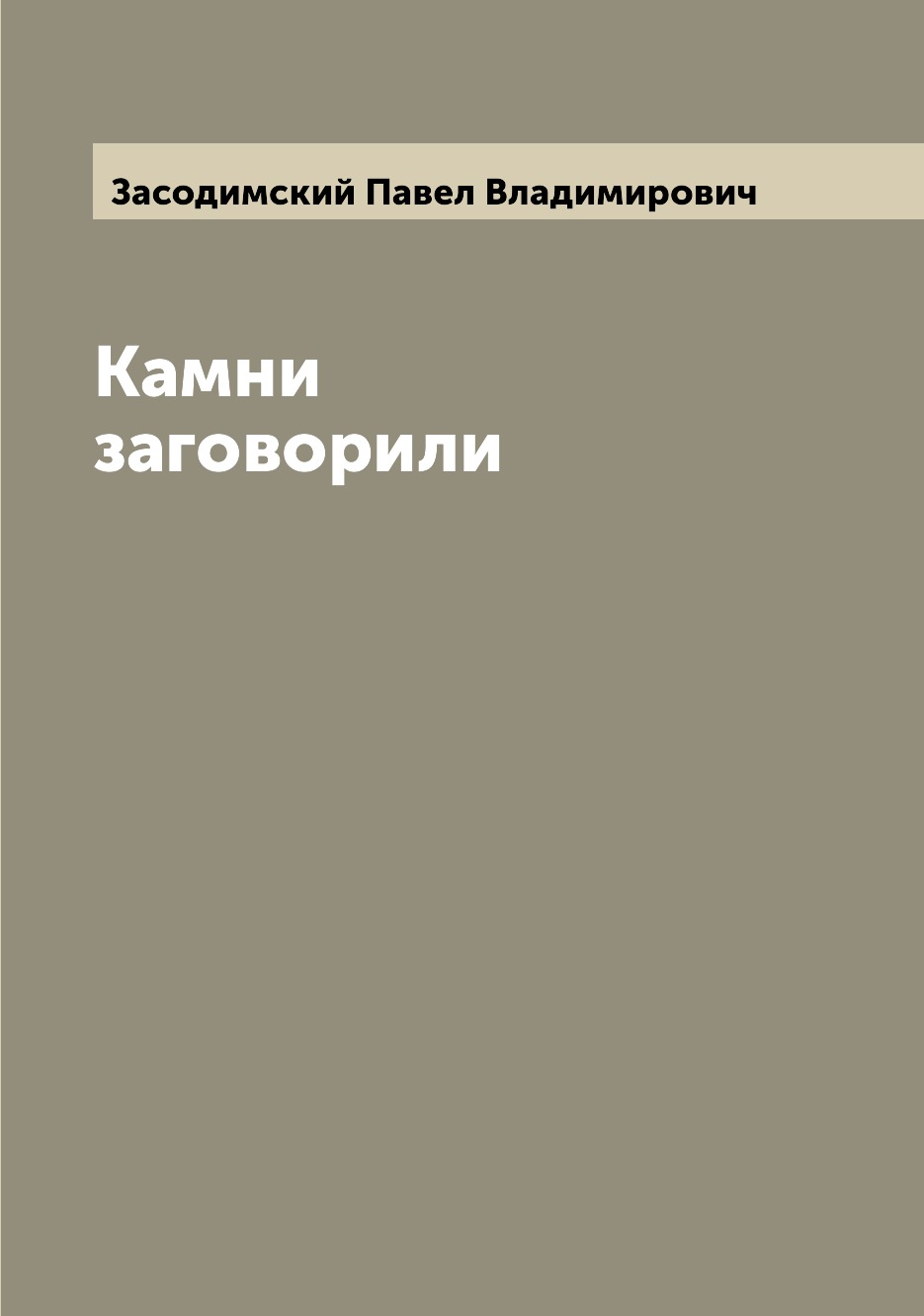 

Книга Камни заговорили