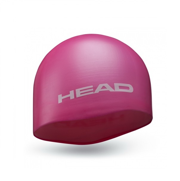 Шапочка для плавания HEAD MID SILICONE MOULDED детская цврозовый 1610₽