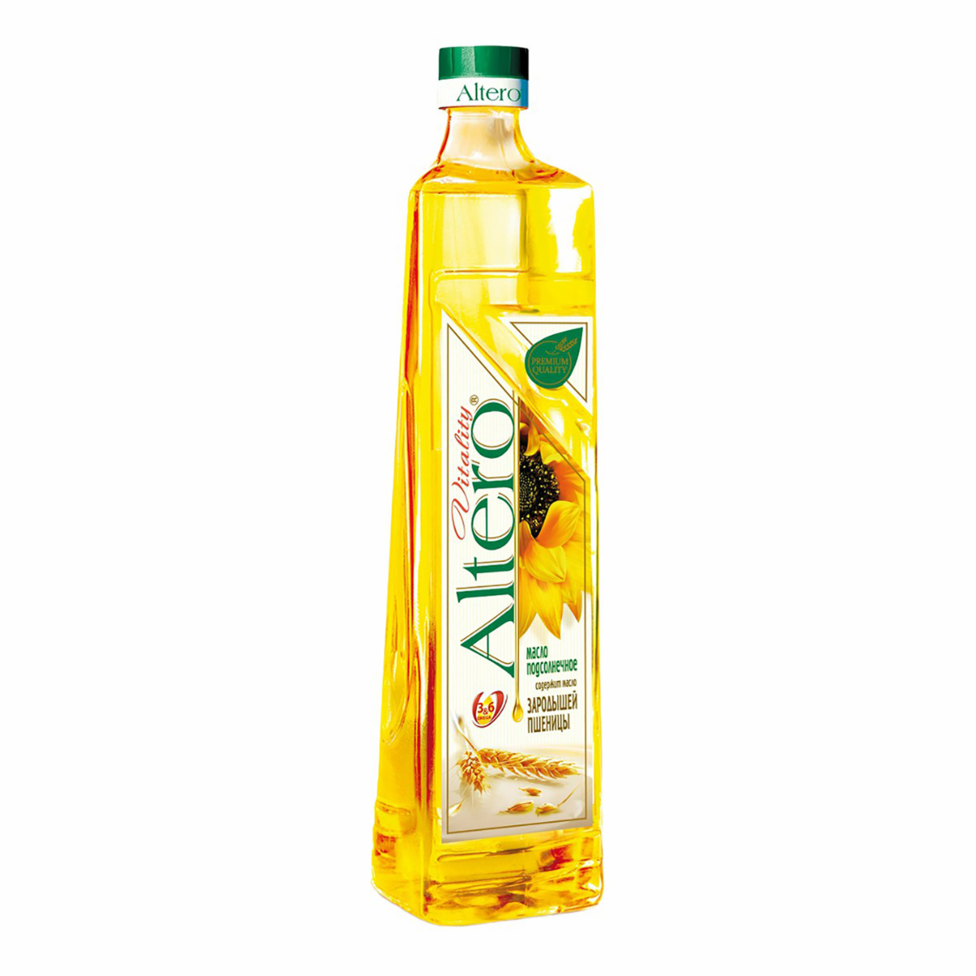 

Масло подсолнечное Altero Vitality с добавлением оливкового и зародышей пшеницы 810 мл