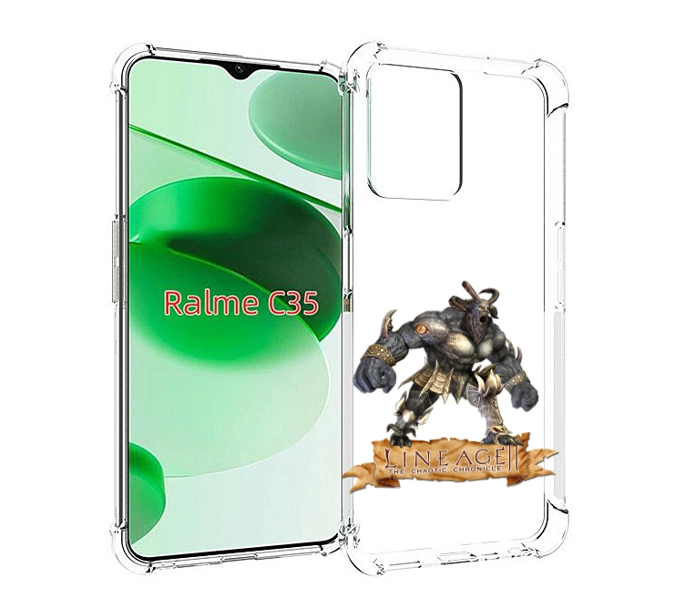 

Чехол MyPads Байлор для Realme C35 / Narzo 50A Prime, Прозрачный, Tocco