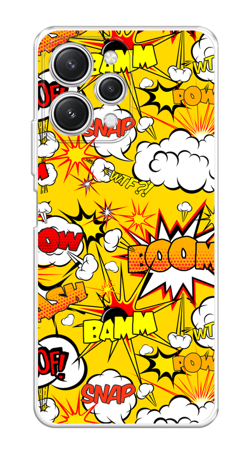 

Чехол на Xiaomi Redmi 12 "Поп Арт эффекты", Желтый;белый;оранжевый, 319250-1
