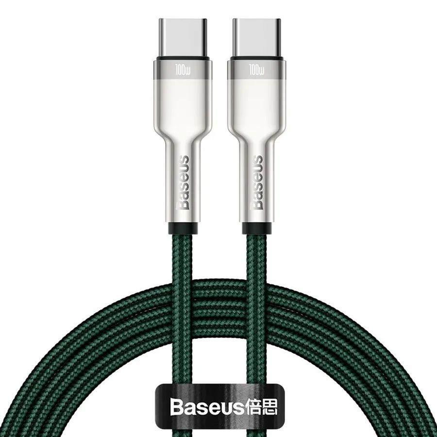 

Аксессуар Baseus Cafule Series Type-C - Type-C 100W 2m Green CATJK-D06, CATJK-D06