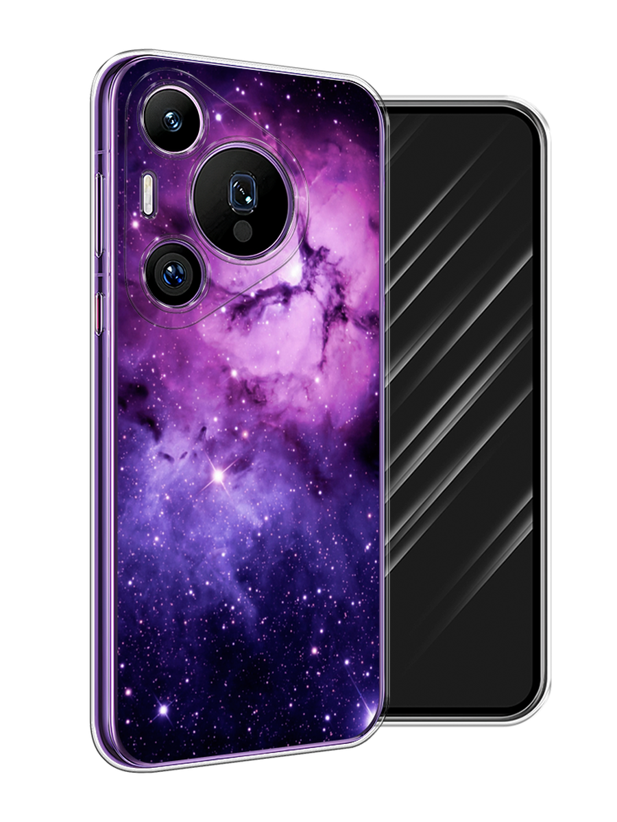 

Чехол Awog на Huawei Pura 70 Pro/70 Pro Plus "Космос 18", Фиолетовый;черный;белый, 6124150-1