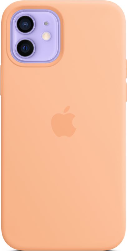 фото Чехол apple для смартфона iphone 12/12 pro silicone case magsafe cantaloupe (mk023ze/a)