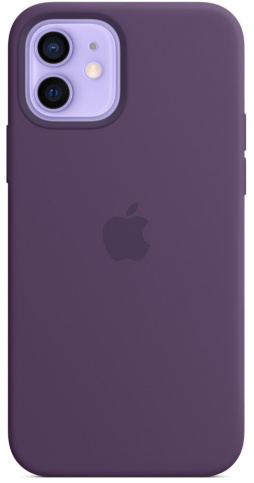 фото Чехол apple для смартфона iphone 12/12 pro silicone case magsafe amethyst (mk033ze/a)