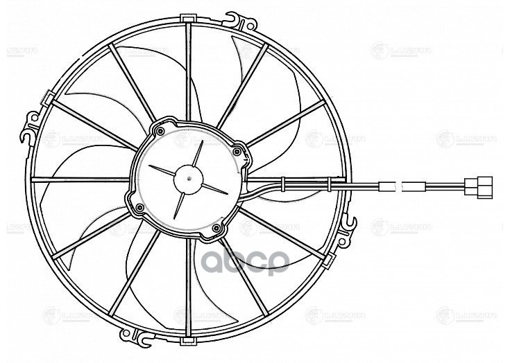 

Э/Вентилятор Охл. Универсальный 12В, 305Мм. (Аналог Spal Va01-Ap70/Ll-36A) (Lfk 0312) LUZA