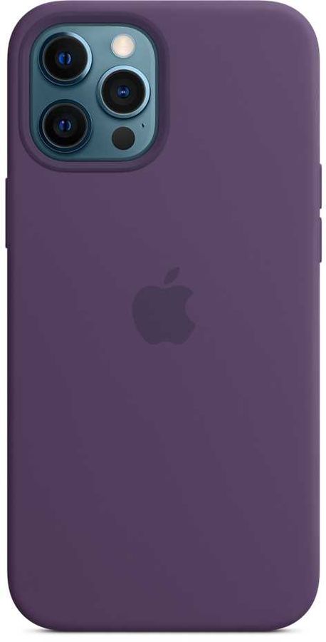 фото Чехол apple для смартфона iphone 12 pro max silicone case magsafe amethyst (mk083ze/a)