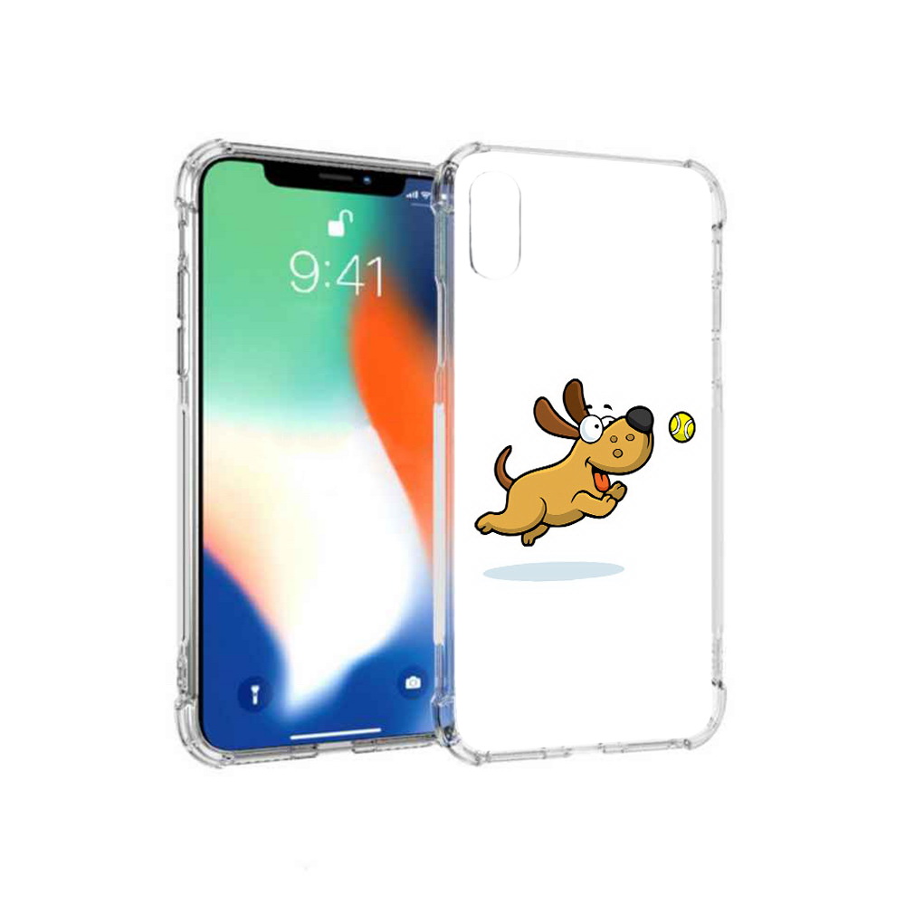 

Чехол MyPads Tocco для Apple iPhone XS Max пёсик (PT117540.614.563), Прозрачный, Tocco