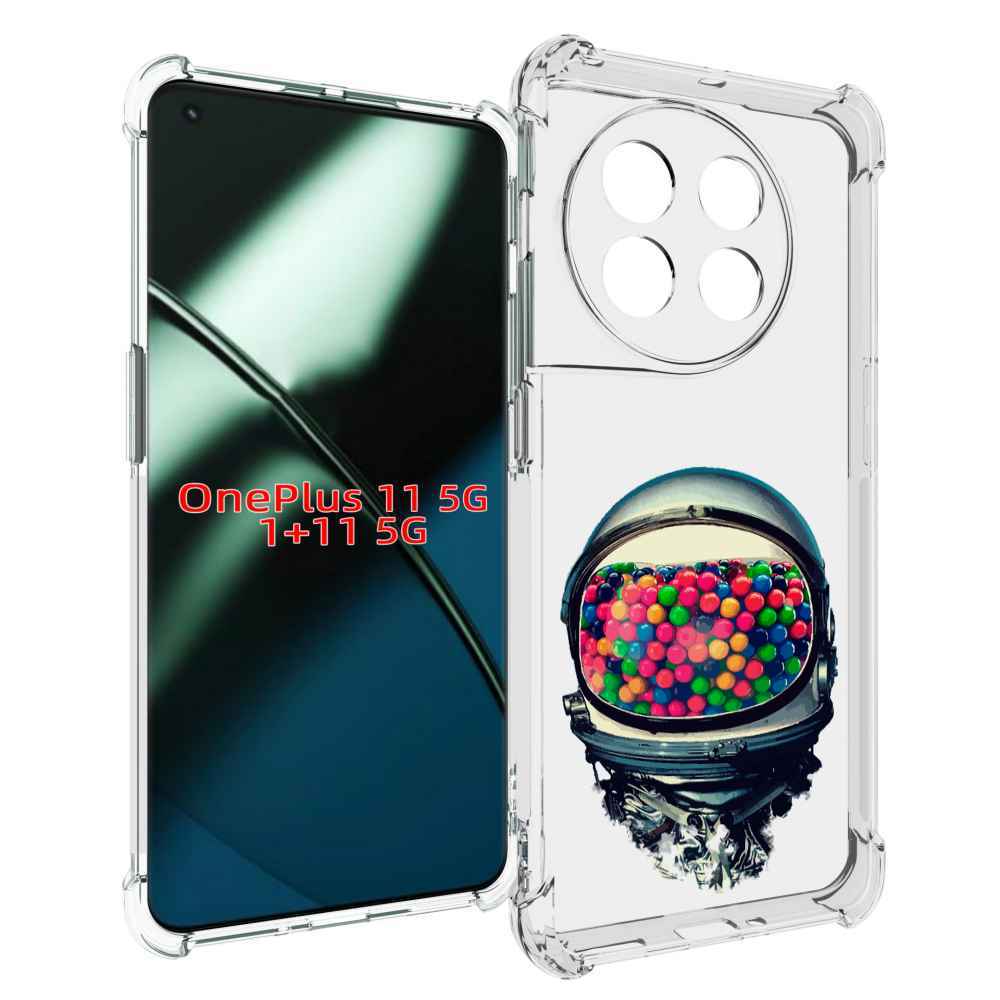 

Чехол MyPads шлем космонавта для OnePlus 11, Прозрачный, Tocco