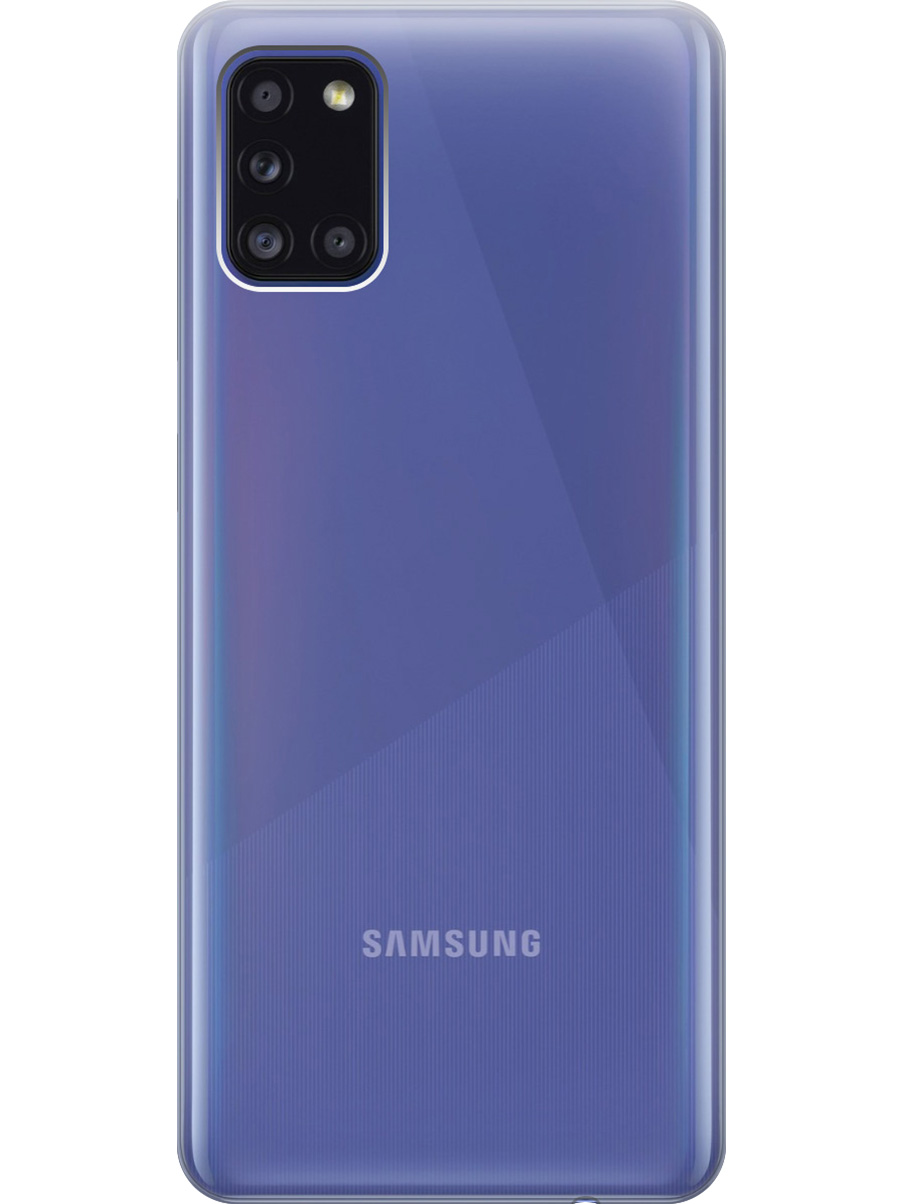 

Силиконовый чехол на Samsung Galaxy A31 прозрачный, 722871931