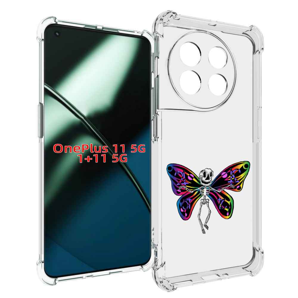 

Чехол MyPads эффект бабочки для OnePlus 11, Прозрачный, Tocco