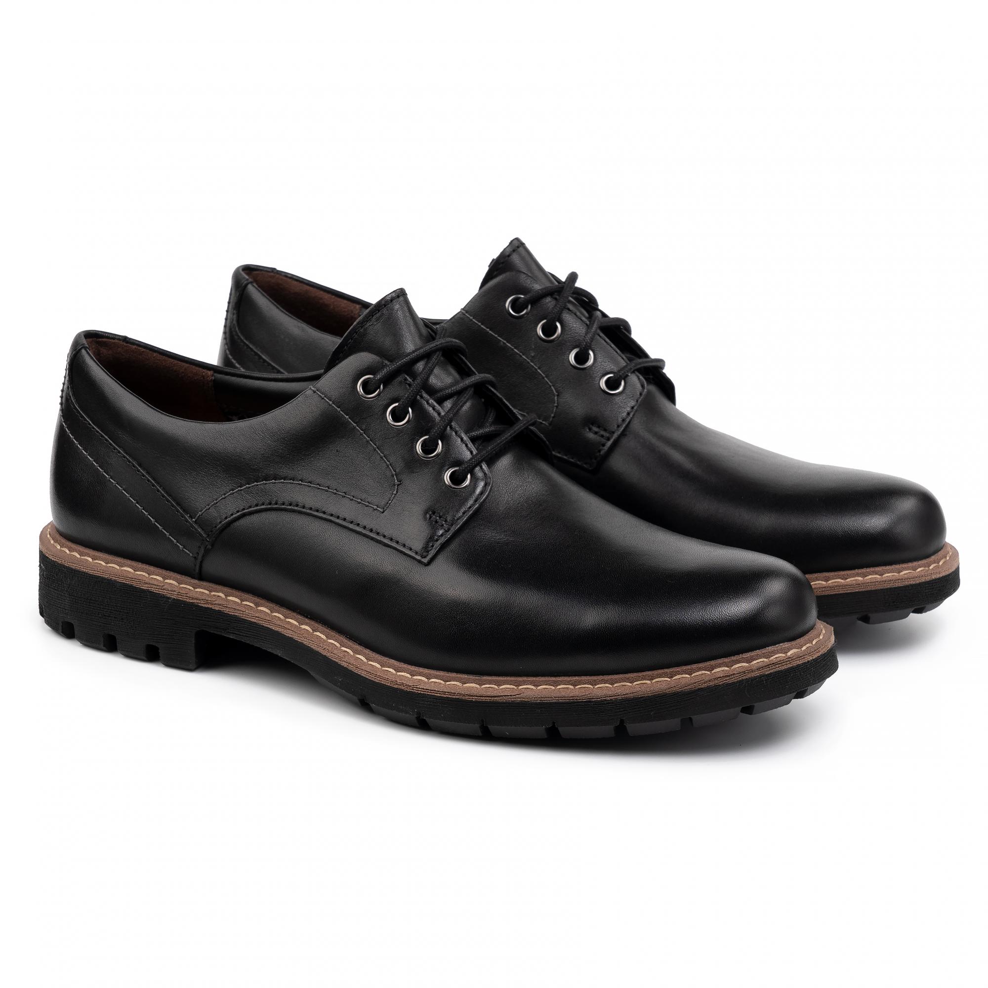 фото Полуботинки мужские clarks batcombe hall 26127549 черные 42.5 ru