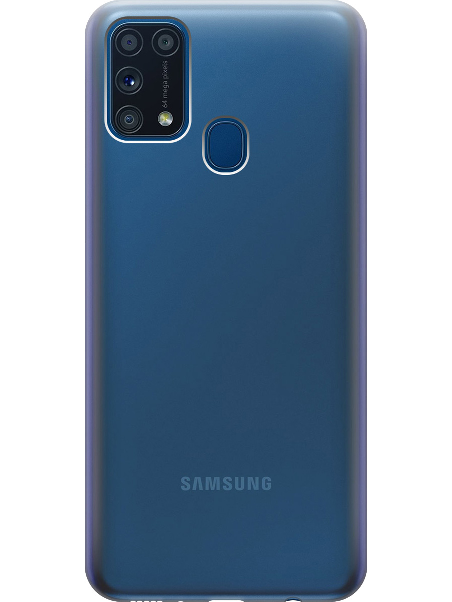 

Силиконовый чехол на Samsung Galaxy M31 прозрачный, 722999231