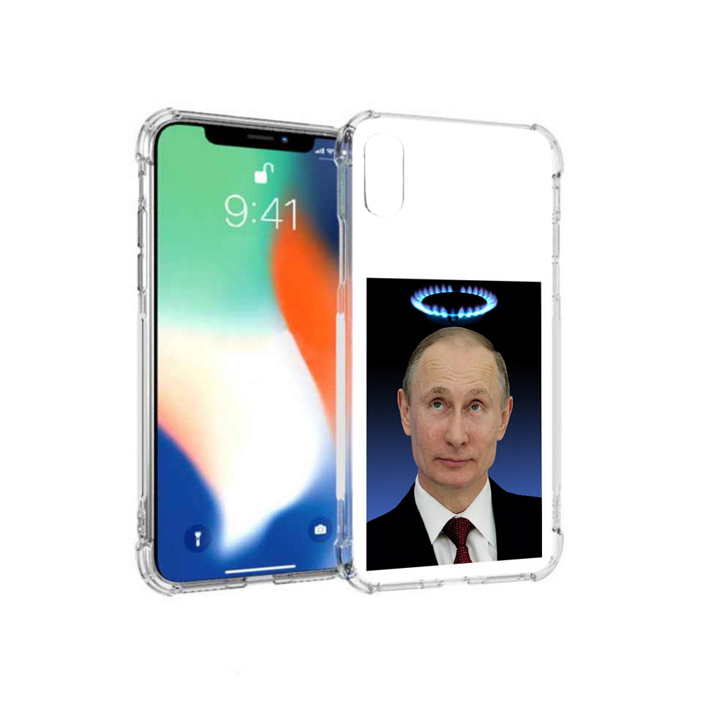 

Чехол MyPads Tocco для Apple iPhone XS Max святой газ (PT117540.614.594), Прозрачный, Tocco