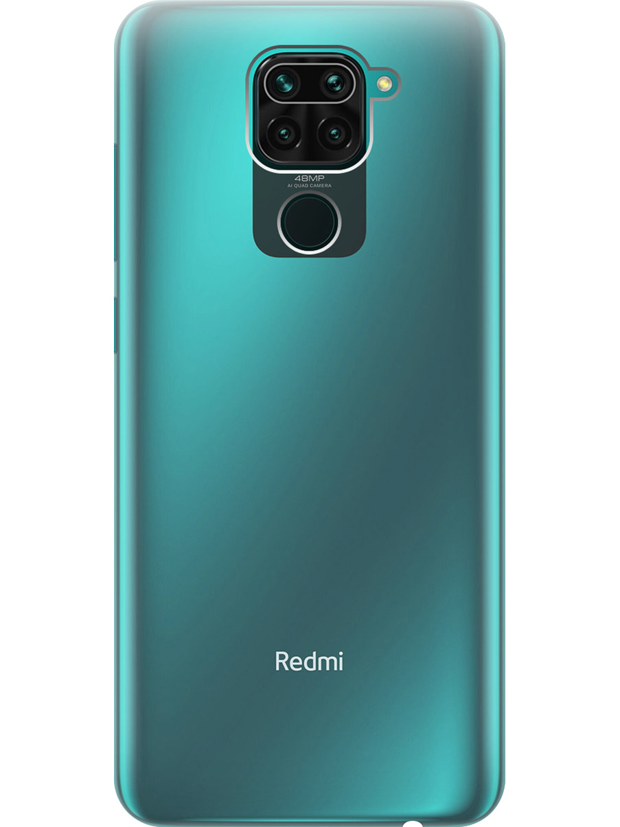 

Силиконовый чехол на Xiaomi Redmi Note 9 прозрачный, 723101331