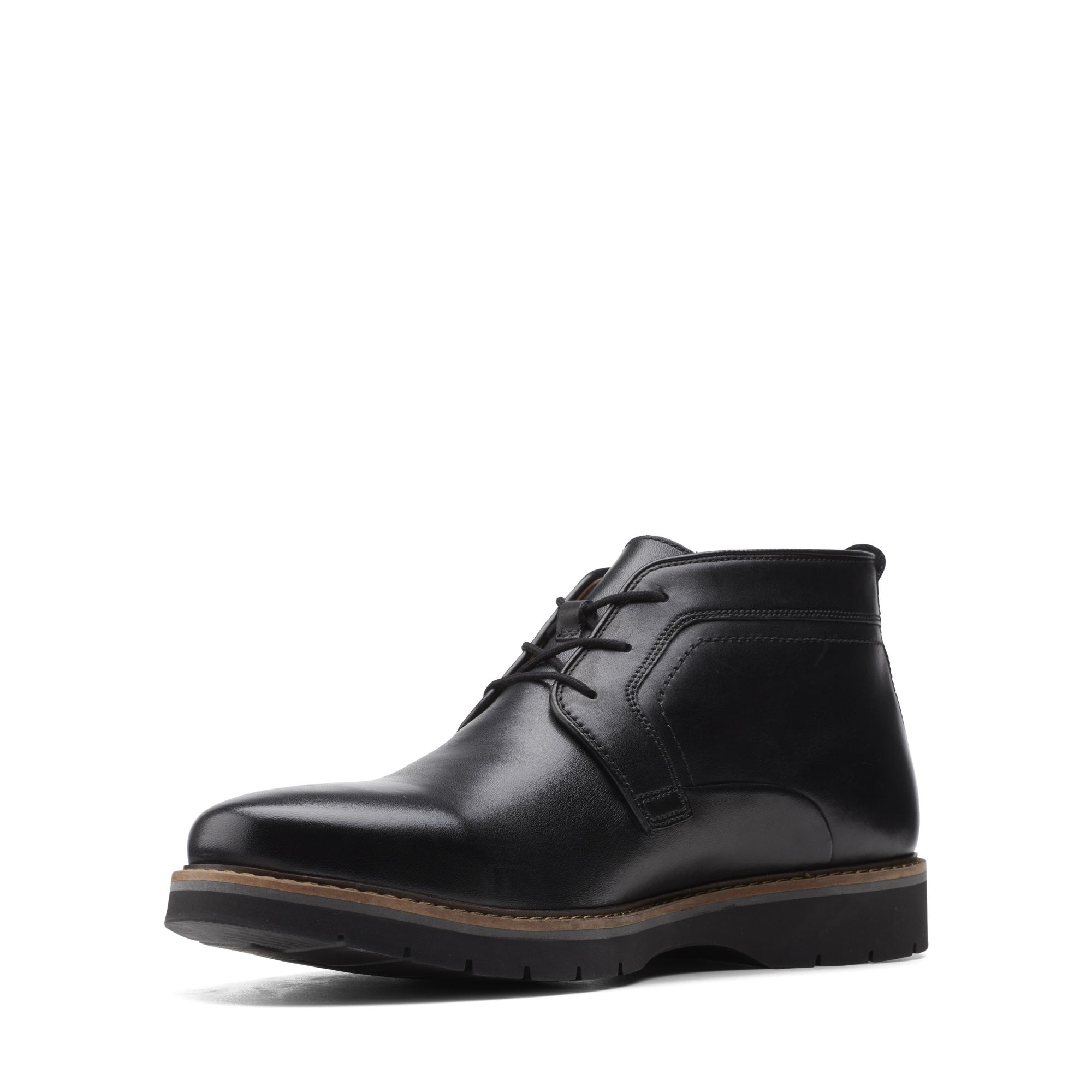 фото Ботинки мужские clarks bayhill mid 26154593 черные 44 ru