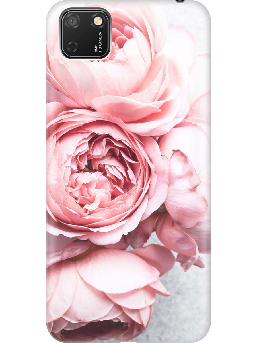 

Силиконовый чехол на Honor 9S / Huawei Y5P с принтом "Нежность", Прозрачный;белый;зеленый;розовый, 723100921