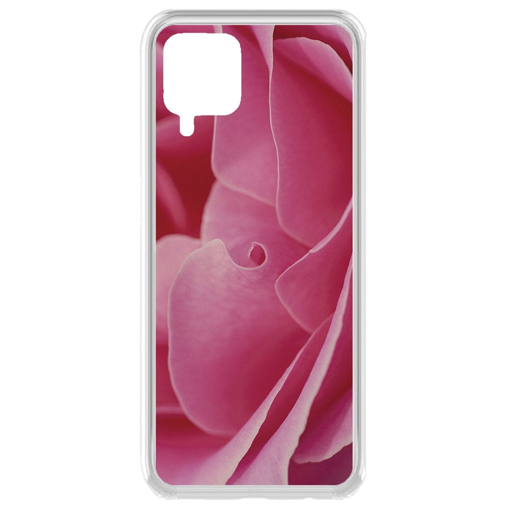 

Чехол-накладка Krutoff Clear Case Лепестки для Samsung Galaxy A12 (A125), Прозрачный