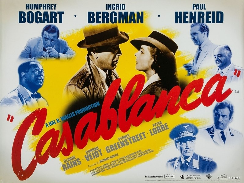 

Постер к фильму "Касабланка" (Casablanca) A3