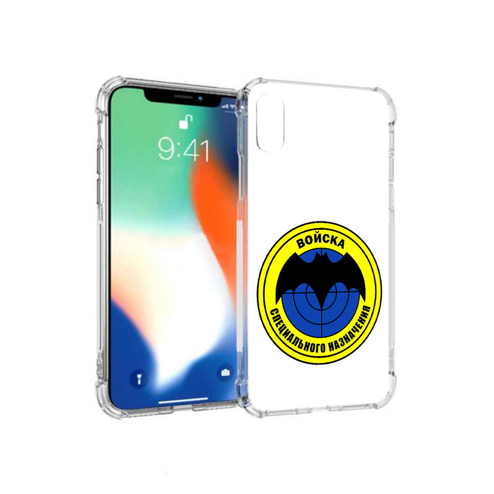 

Чехол MyPads Tocco для Apple iPhone XS Max спец назначение (PT117540.614.617), Прозрачный, Tocco