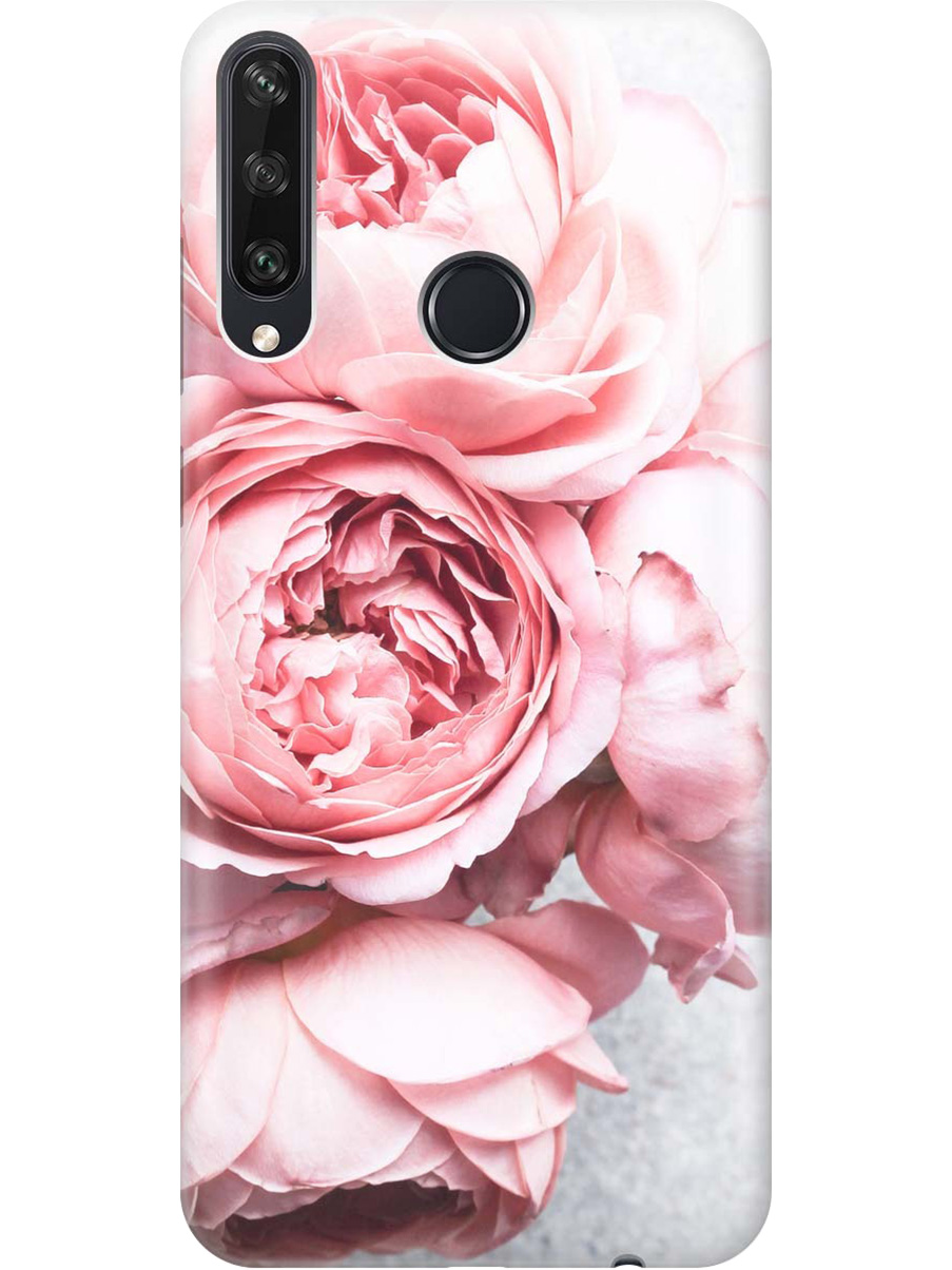 

Силиконовый чехол на Huawei Y6P с принтом "Нежность", Прозрачный;белый;зеленый;розовый, 723101021