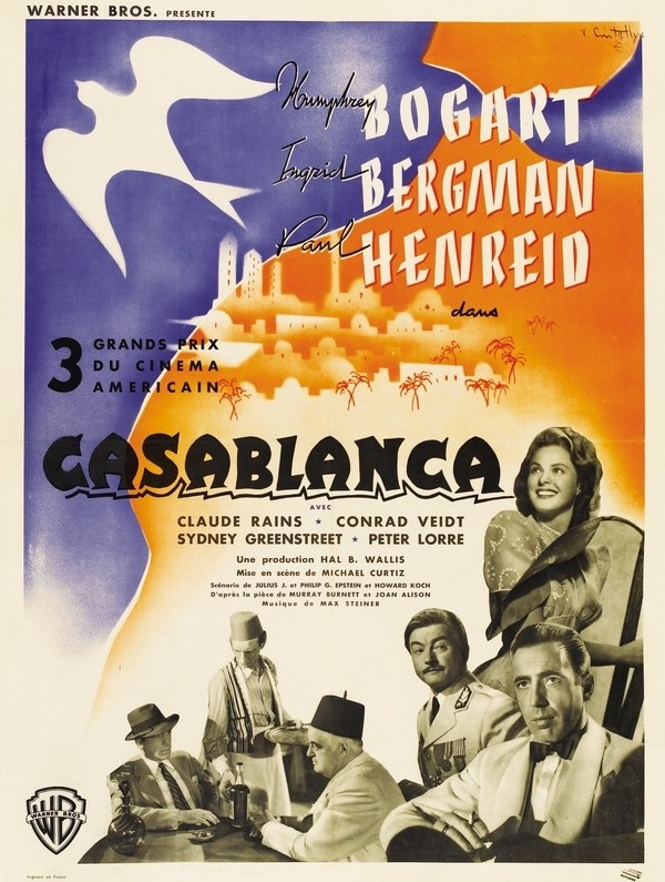

Постер к фильму "Касабланка" (Casablanca) A3