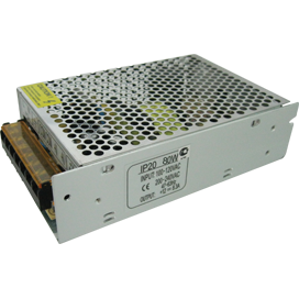 

Блок питания для светодиодной ленты LED Power Supply 80W 220V-12V IP20 Ecola B2L080ESB, Серый