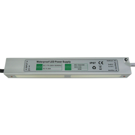 

Блок питания для светодиодной ленты LED Power Supply 30W 220V-12V IP67 Ecola B7L030ESB