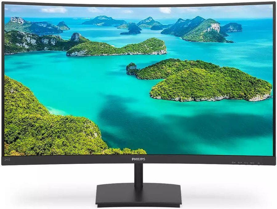 фото Монитор philips 23.6" black (241e1sc/00)