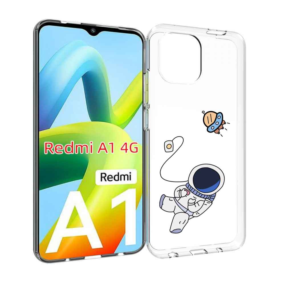 

Чехол MyPads астронавт для Xiaomi Redmi A1, Прозрачный, Tocco