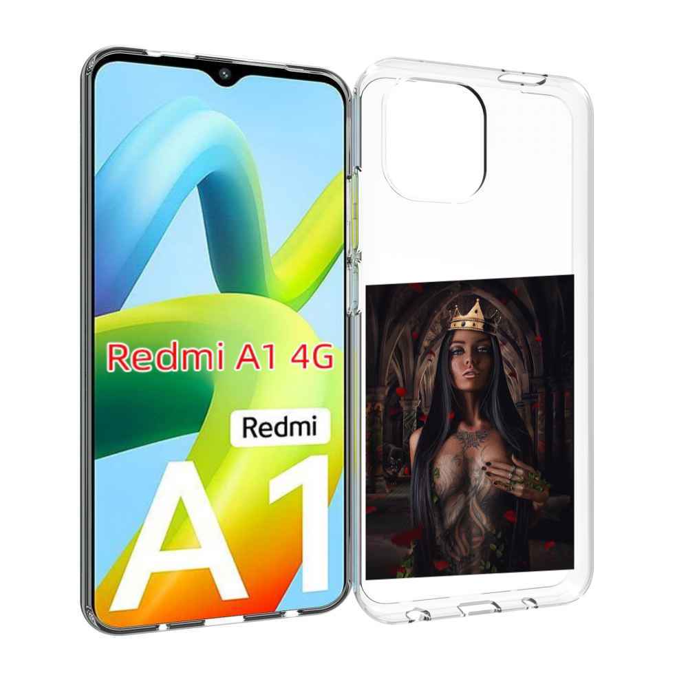 

Чехол MyPads багровый-пик для Xiaomi Redmi A1, Прозрачный, Tocco