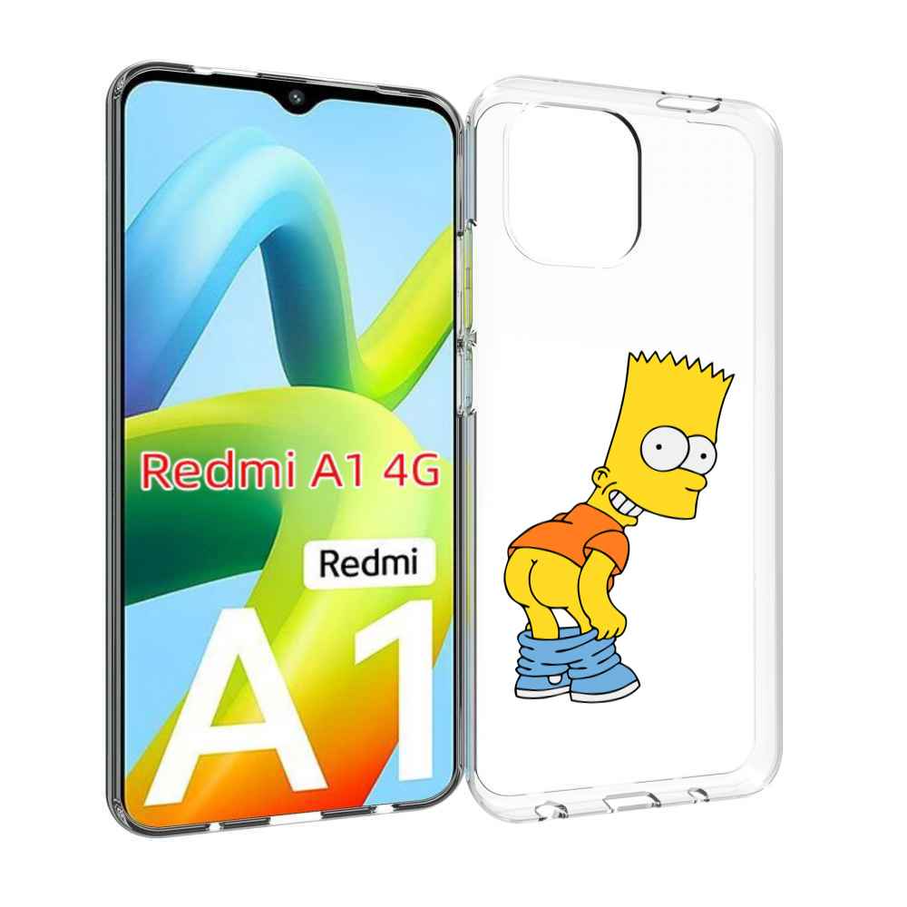 

Чехол MyPads барт-симпсон-довольный для Xiaomi Redmi A1, Прозрачный, Tocco