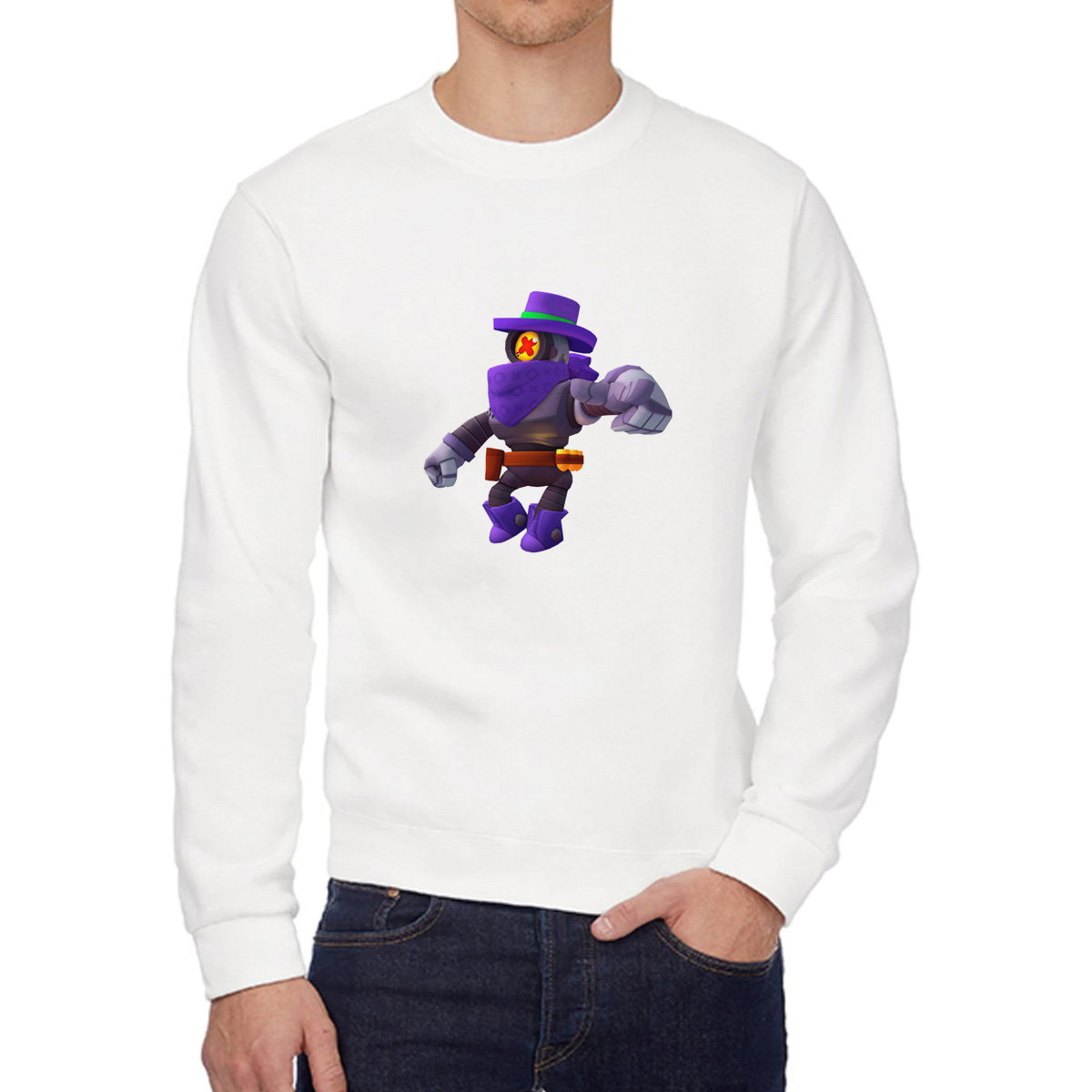 

Свитшот унисекс CoolPodarok W0501644 белый 56 RU, W0501644