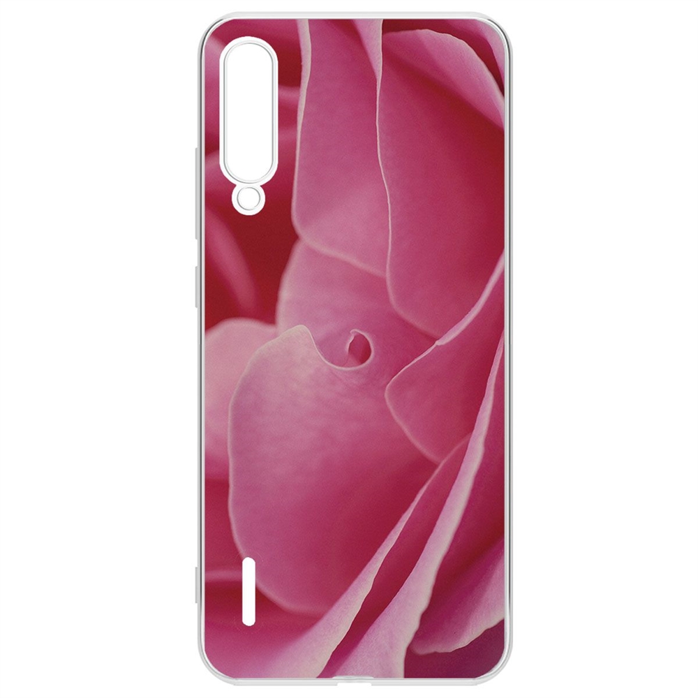 

Чехол-накладка Krutoff Clear Case Лепестки для Xiaomi Mi 9 Lite