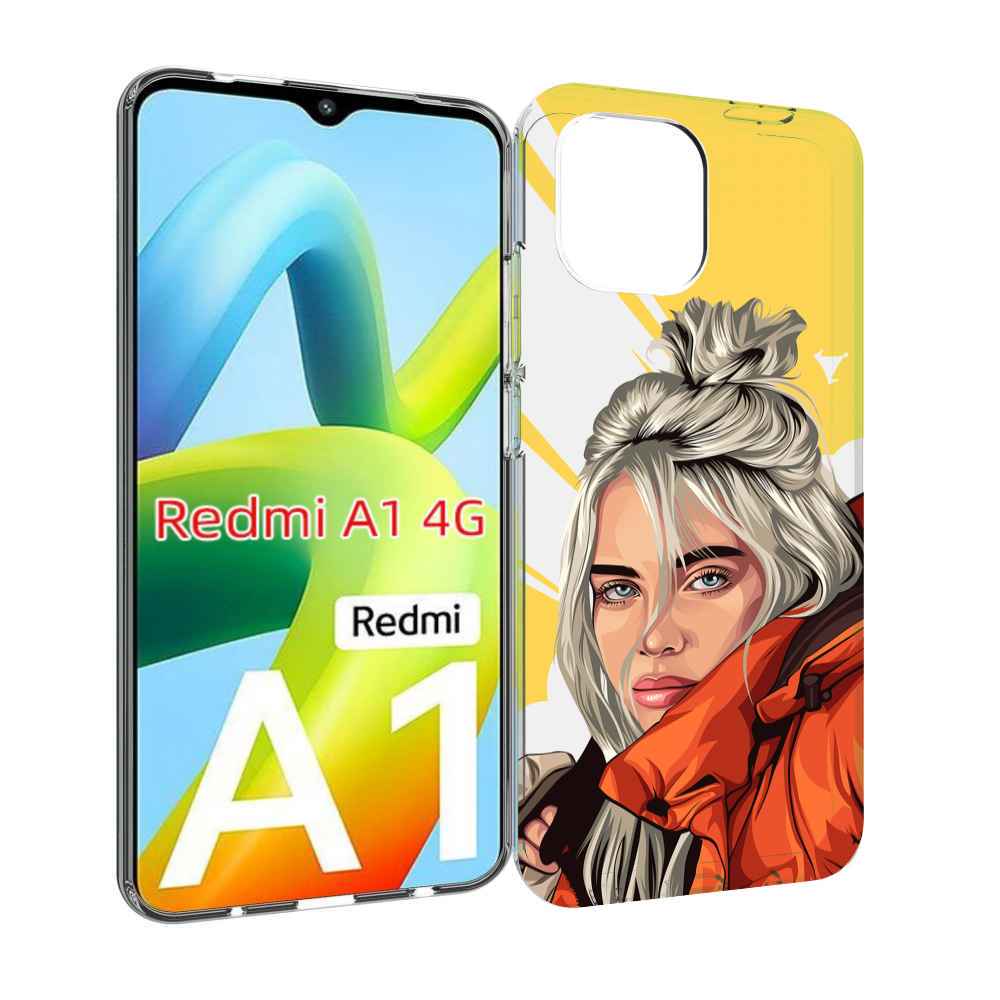 

Чехол MyPads билли-айлиш-в-куртке для Xiaomi Redmi A1, Прозрачный, Tocco
