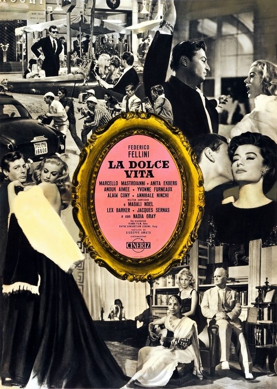 

Постер к фильму "Сладкая жизнь" (La dolce vita) A4