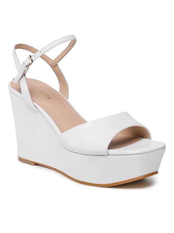 

Босоножки Zione FL6ZNE LEA03 Guess белый 40 EU, Zione FL6ZNE LEA03