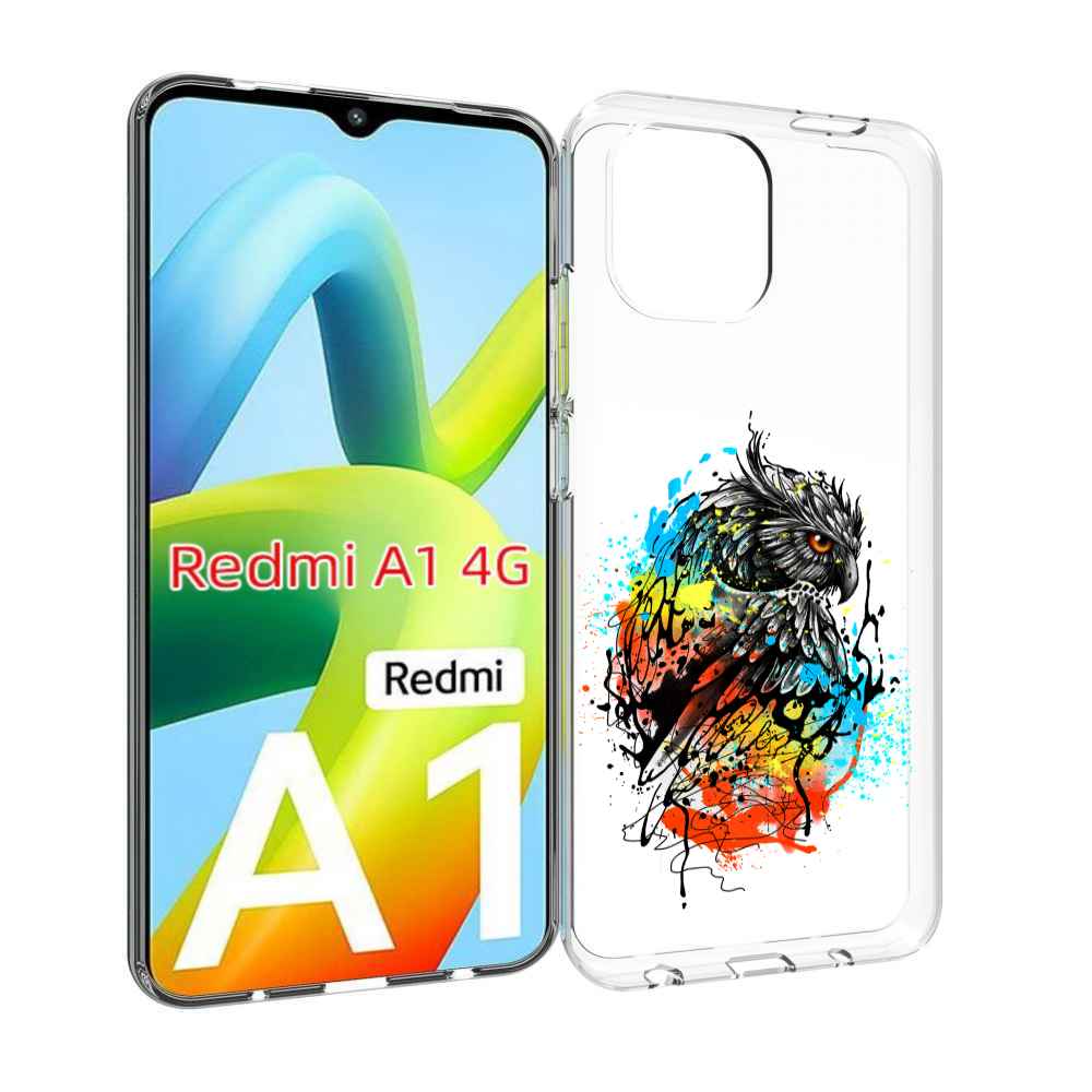 

Чехол MyPads Творческая сова для Xiaomi Redmi A1, Прозрачный, Tocco
