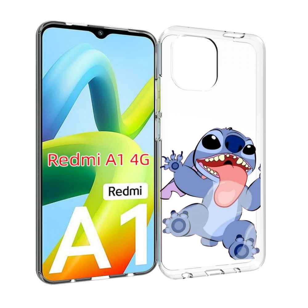 

Чехол MyPads большой-стич для Xiaomi Redmi A1, Прозрачный, Tocco