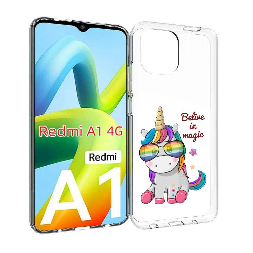 

Чехол MyPads верю-в-магию детский для Xiaomi Redmi A1, Прозрачный, Tocco