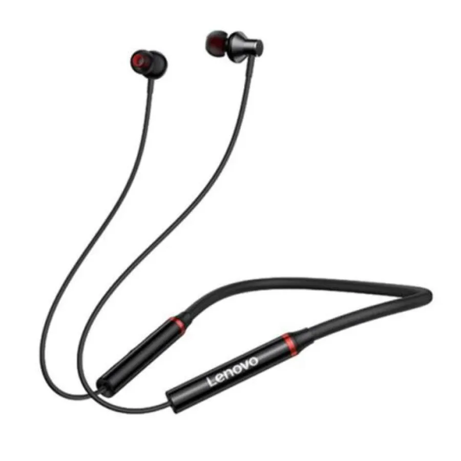 Беспроводные наушники Lenovo HE05X Bluetooth 5.0 Neckband Wireless Earphone Black