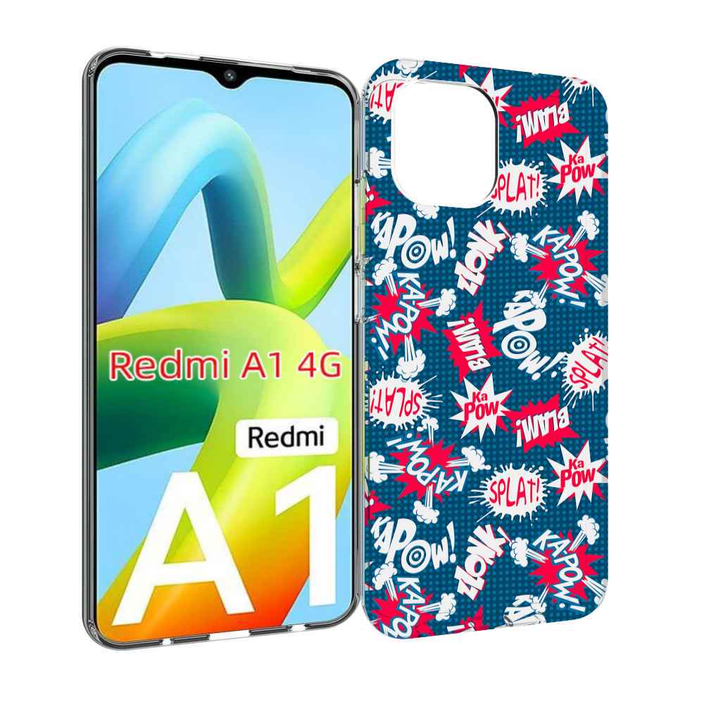 

Чехол MyPads взрывной-принт для Xiaomi Redmi A1, Прозрачный, Tocco