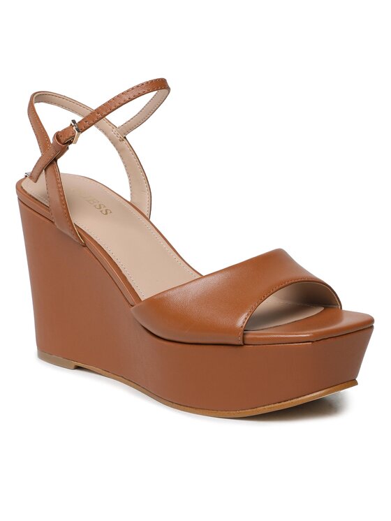 

Босоножки Zione2 FL6ZNE LEA03 Guess Коричневый 35 EU, Zione2 FL6ZNE LEA03