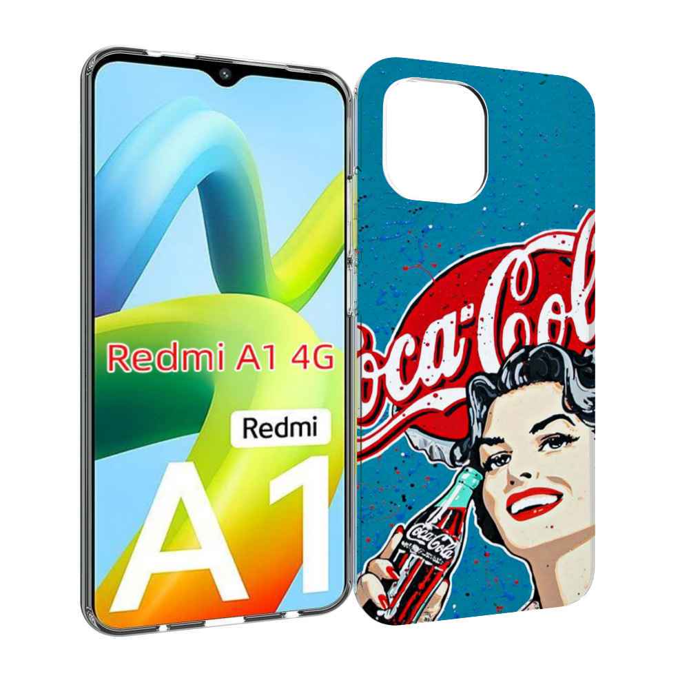 

Чехол MyPads вкусная кола картинка для Xiaomi Redmi A1, Прозрачный, Tocco