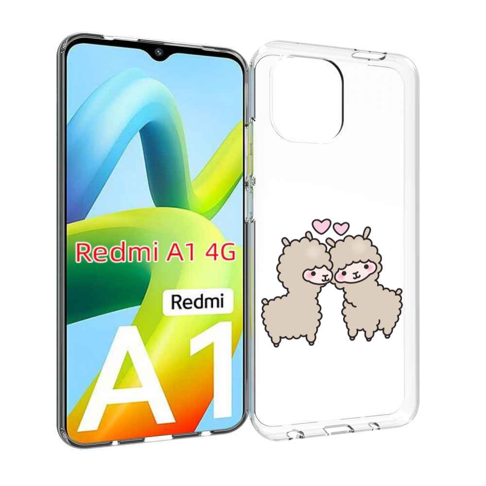 

Чехол MyPads влюбленные-барашки для Xiaomi Redmi A1, Прозрачный, Tocco