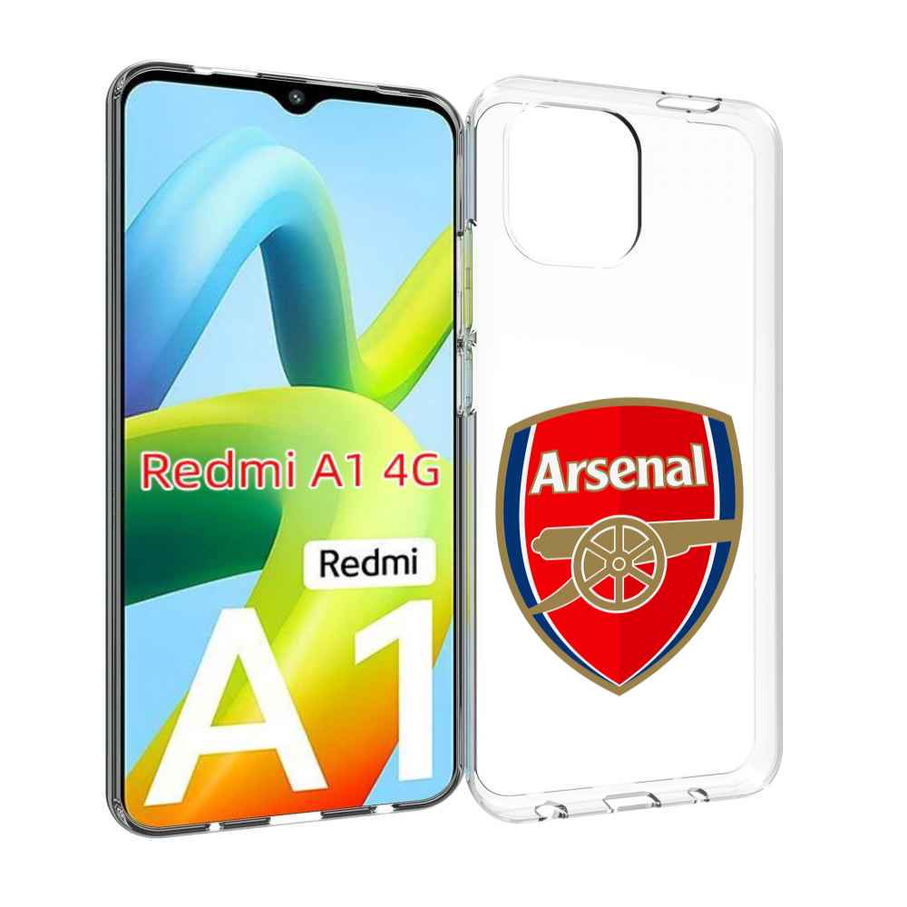 

Чехол MyPads ФК Арсенал логотип для Xiaomi Redmi A1, Прозрачный, Tocco