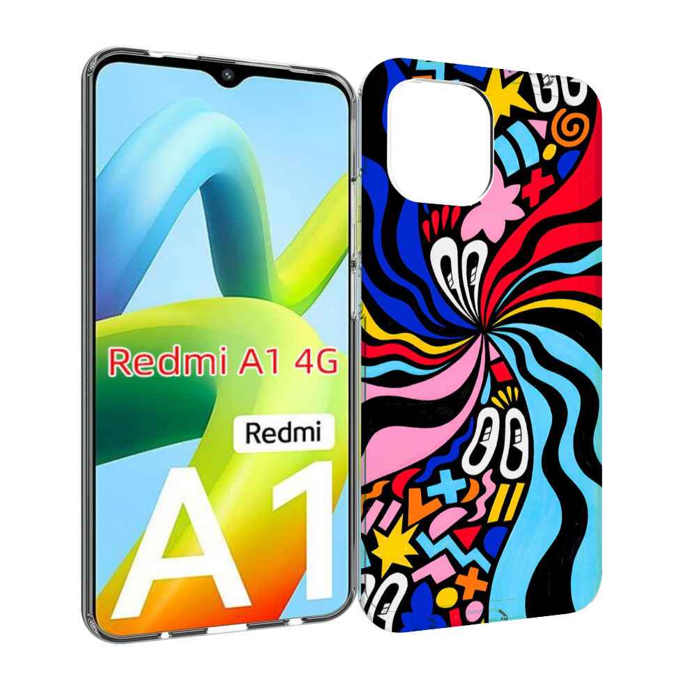 

Чехол MyPads волнистая-абстракция для Xiaomi Redmi A1, Прозрачный, Tocco
